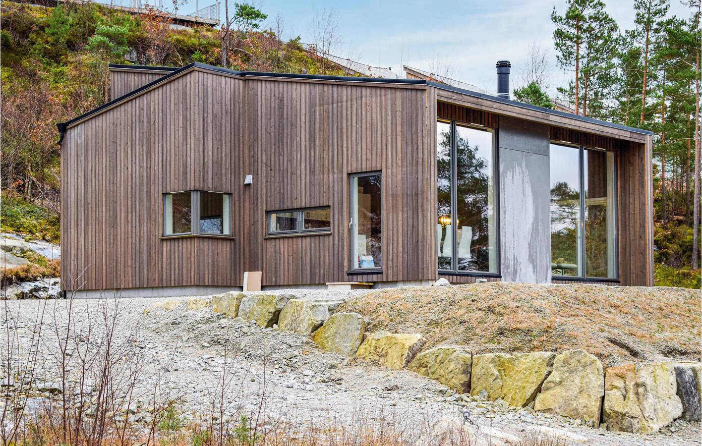 Casa de vacaciones para 6 personas con jardín in Strand (Rogaland)