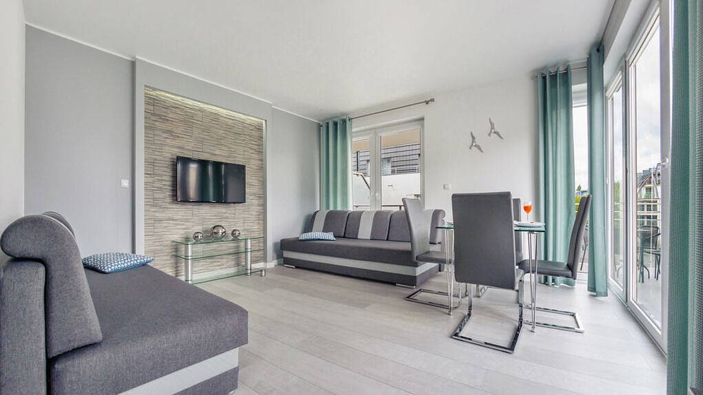 Hel semesterlägenhet, Sun&Snow Promenada - Pegaz Orzeszkowej 6/29 in Świnoujście, Oderlagunen