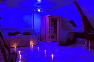 Appartement de vacances pour 2 personnes, avec sauna et jacuzzi, animaux acceptés dans Seine-et-Marne