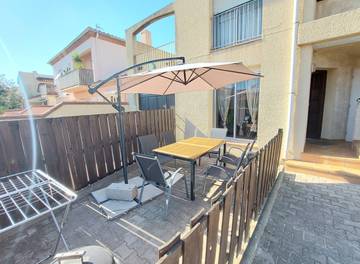 Gîte pour 6 personnes, avec terrasse, animaux acceptés dans Plage Maillol