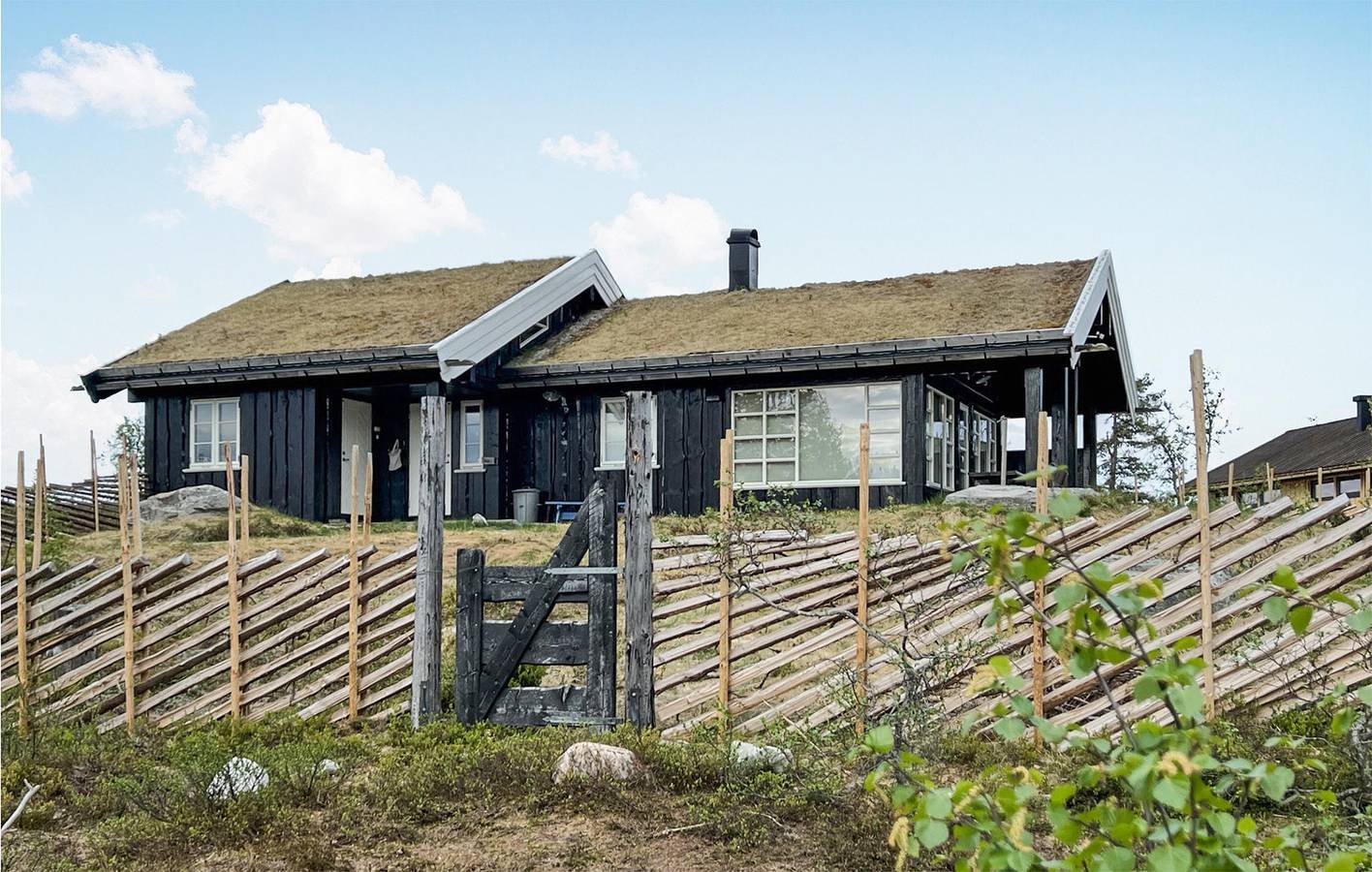 Ferienhaus für 9 Personen mit Terrasse in Rollag