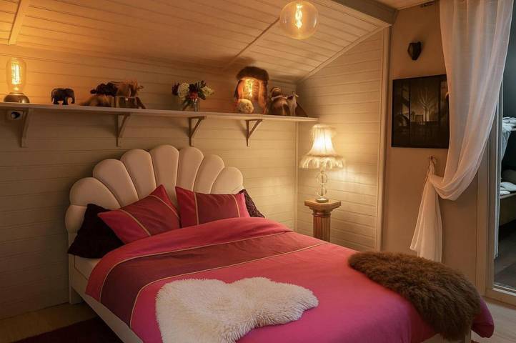 Maison pour 2 personnes, avec Jacuzzi et Terrasse ainsi que Jardin et Vue à Servières-le-Château
