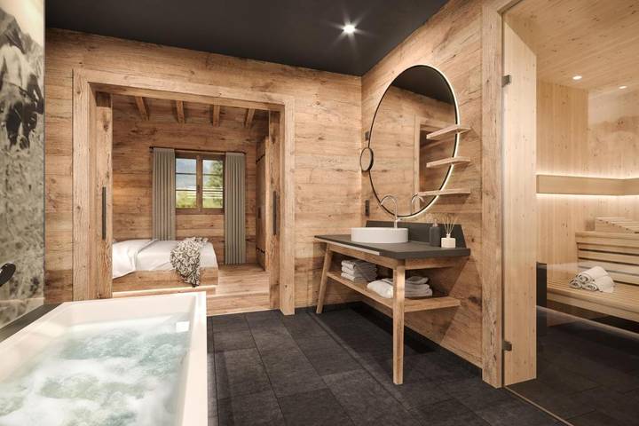 Hütte für 2 Personen, mit Terrasse und Sauna sowie Garten in den Allgäuer Alpen - 3