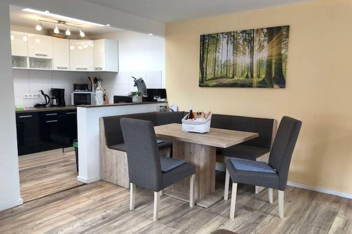 Bungalow voor 4 personen, with terras and tuin as well as sauna in de Harz