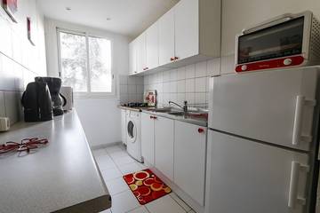 Appartement de vacances pour 4 personnes, avec jardin et balcon dans les Alpes maritimes