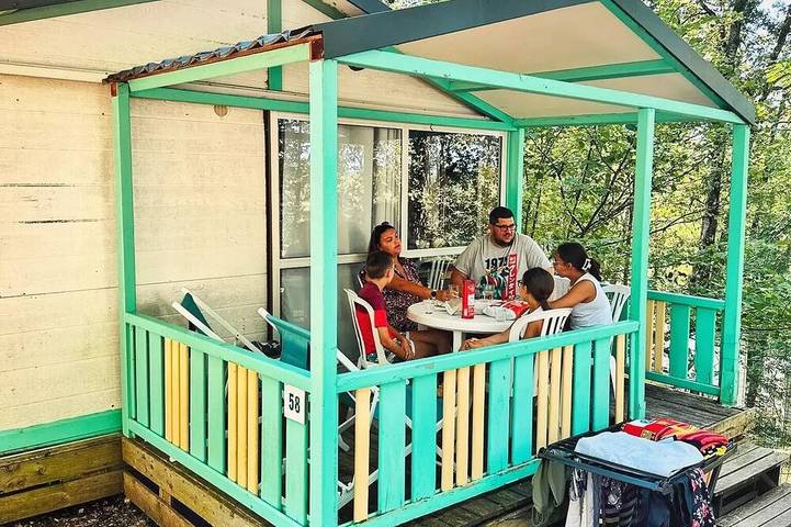 Chalet pour 5 personnes, avec terrasse