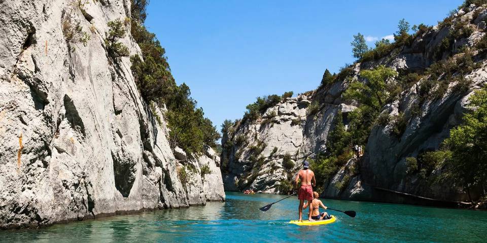 Hogar móvil 4 estancias 6 People Climated in Saint-Laurent-du-Verdon, Gargantas del Verdon