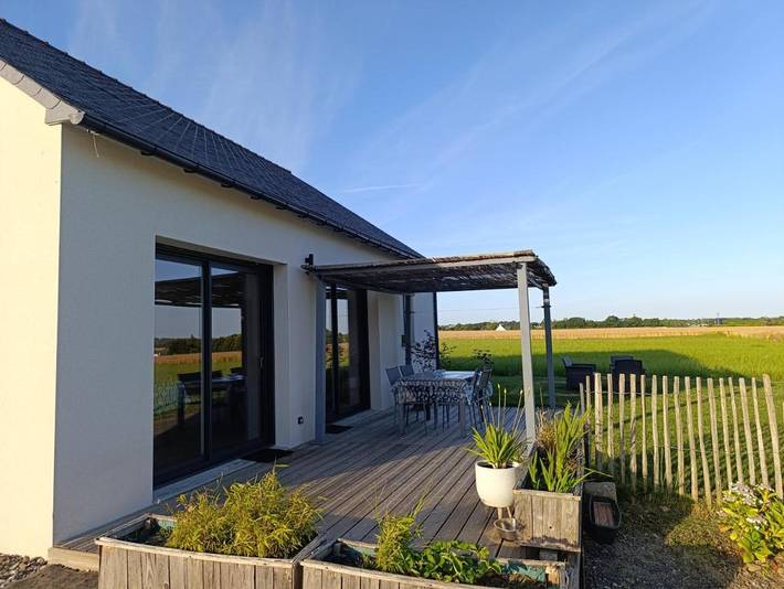 Location de vacances pour 4 personnes, avec terrasse et jardin à Pipriac - 4