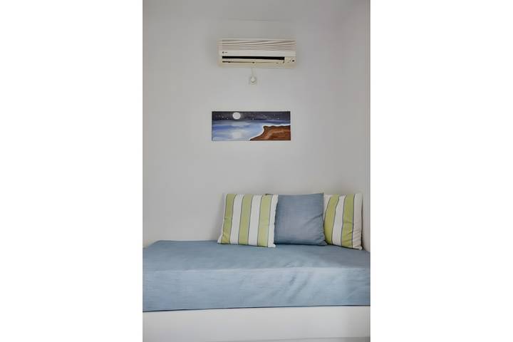 Monolocale intero, Monolocale 'Irene 8 Superior Triple 1' con vista mare, Wi-Fi e aria condizionata in Andros