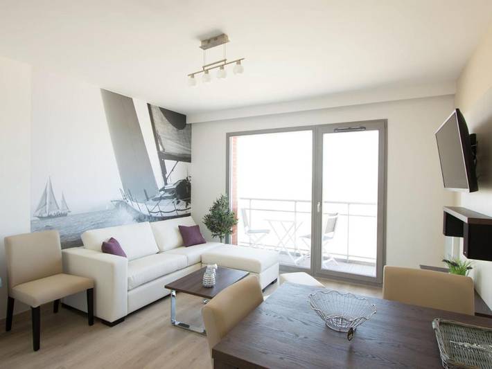 Gîte pour 4 personnes, avec balcon, animaux acceptés dans Plage du Perroquet - 2