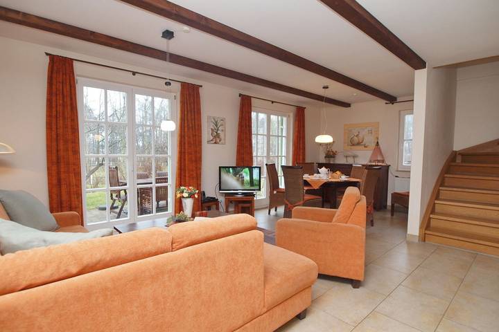 Ferienhaus für 6 Personen, mit Terrasse und Garten sowie Sauna in Wittenbeck - 4