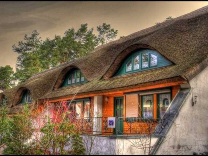 Ferienwohnung für 3 Personen, mit Balkon und Terrasse sowie Garten