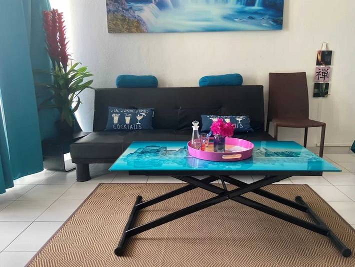Estudio entero, Estudio encantador en Les Trois-Îlets con vista al mar in Anse Mitan, Les Trois-Îlets