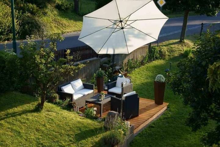 Ferienwohnung für 6 Personen, mit Terrasse und Garten