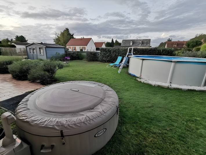 Maison de vacances pour 10 personnes, avec jacuzzi et jardin, animaux acceptés