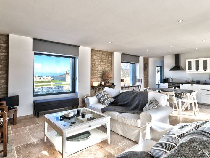 Location de vacances pour 6 personnes, avec terrasse et jardin dans Saint-Guénolé - 3