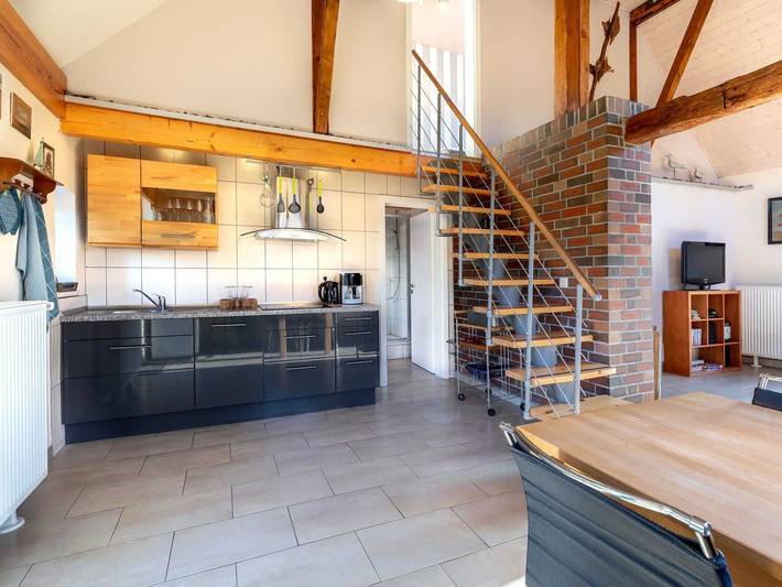 Ganze Ferienwohnung, Ostseelandhaus mit Südterrasse und Teich Ofc 07 - Landhaus mit Südterrasse am Teich in Ribnitz-Damgarten, Vorpommern-Rügen