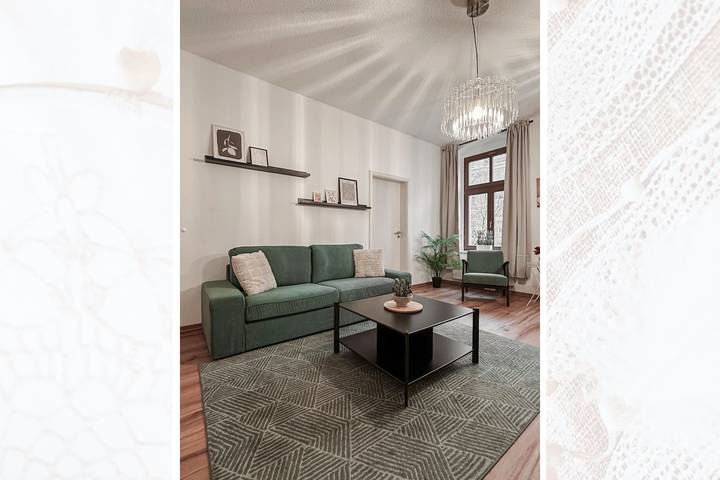 Ferienwohnung für 4 Personen, mit Balkon in Chemnitz - 3