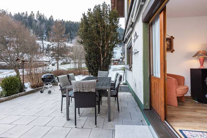 Ganze Wohnung, Ferienwohnung 'Am Wehrastrand App Eg' mit Garten, Terrasse und Wlan in Todtmoos, Südschwarzwald