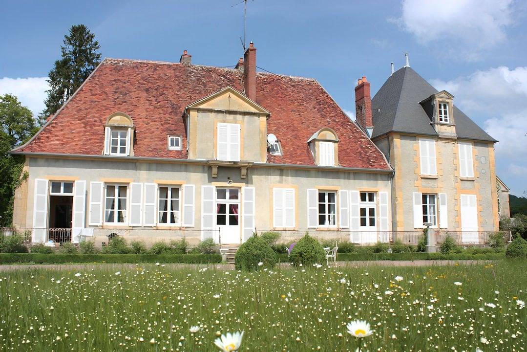 Château de Nyon - Chambre Toile de Jouy in Ourouër, Nièvre