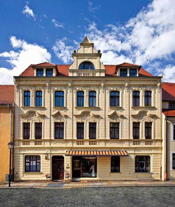 Ferienhaus für 2 Personen, mit Terrasse und Garten sowie Ausblick in Torgau