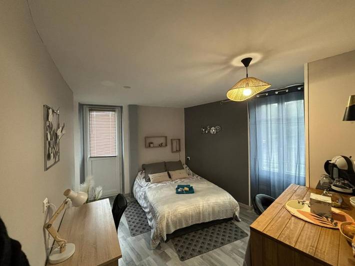 Chambre d’hôte pour 2 personnes, avec Balcon et Terrasse
