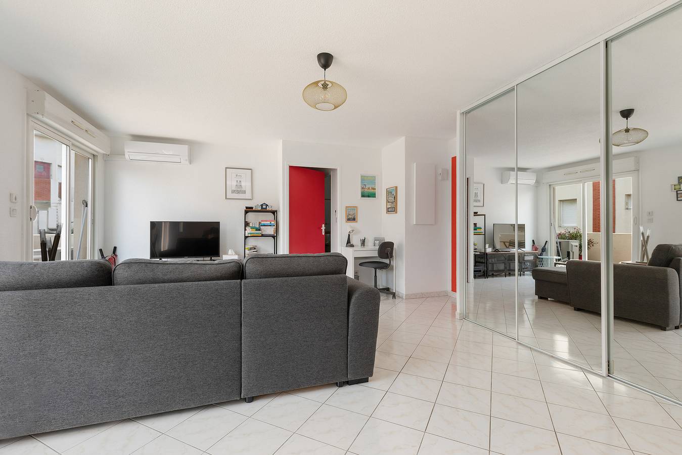 Ganze Wohnung, Reve De Mer, Duplex 6 pers en bord de plage. in Frontignan, Côte d'Améthyste