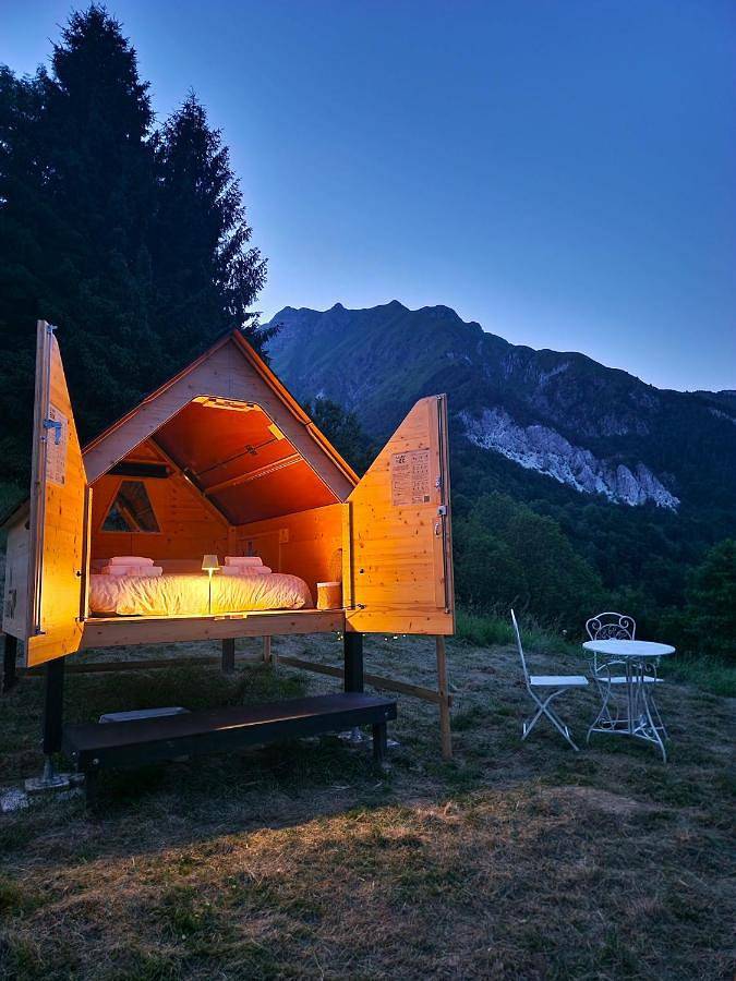 Tent in Taipana, Udine Provinz