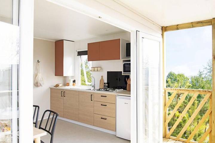 Location de vacances pour 5 personnes, avec jardin ainsi que jacuzzi et piscine dans Plage Sables Blancs - 2