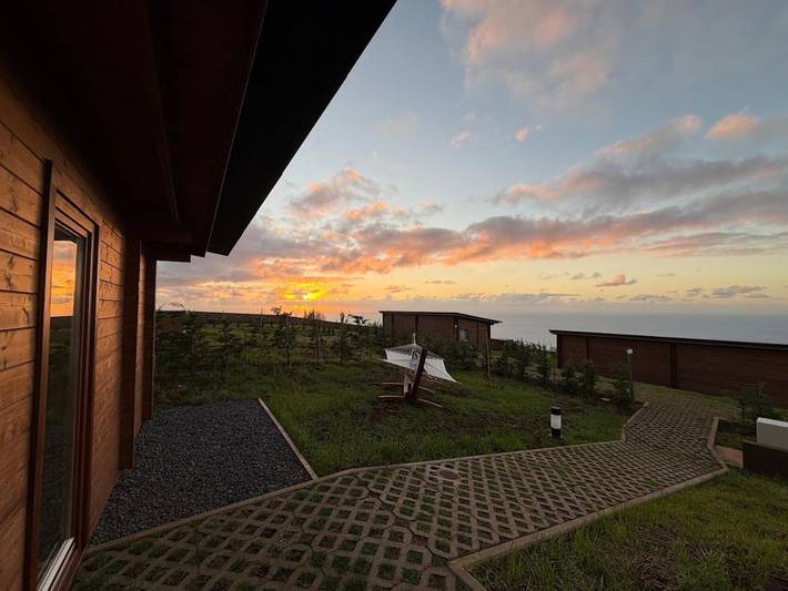 Gîte pour 2 personnes, avec vue et jardin à Ponta Do Pargo