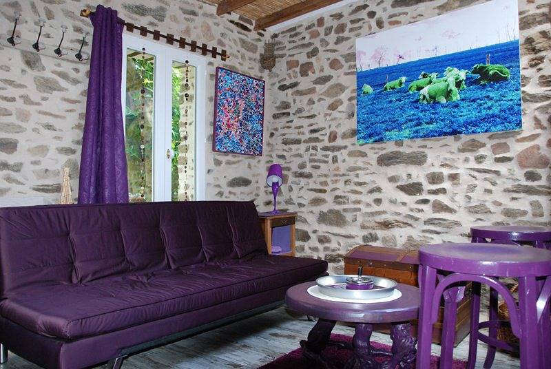 Le Gite Mauve in Notre-Dame-de-Bonne-Nouvelle, Région de Caen
