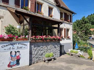 Chambre d’hôte pour 2 personnes, avec jardin et sauna à Sondernach