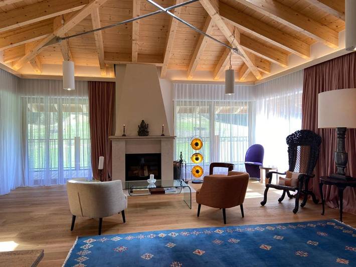 Ferienwohnung für 6 Personen, mit Balkon und Terrasse sowie Ausblick in Trins