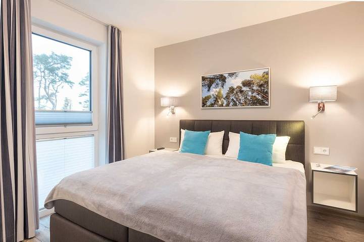 Ferienwohnung für 6 Personen, mit Garten und Sauna sowie Balkon in Garz - 2