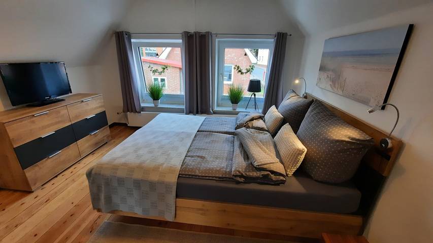 Ferienwohnung für 2 Personen, mit Terrasse und Garten in Bredstedt