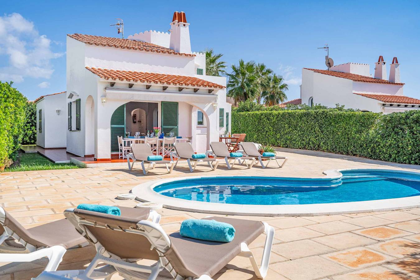 Villa pour 6 personnes avec terrasse in Cap d'Artrutx, Ciutadella