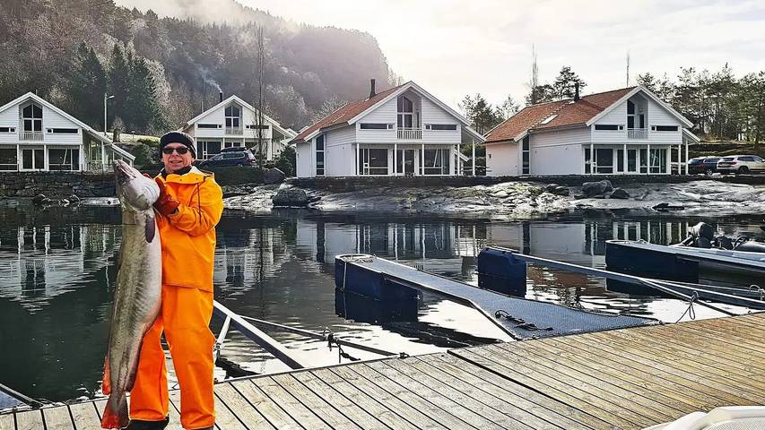 Ferienhaus für 13 Personen, mit Terrasse und Whirlpool sowie Sauna und Pool in Rogaland - 3