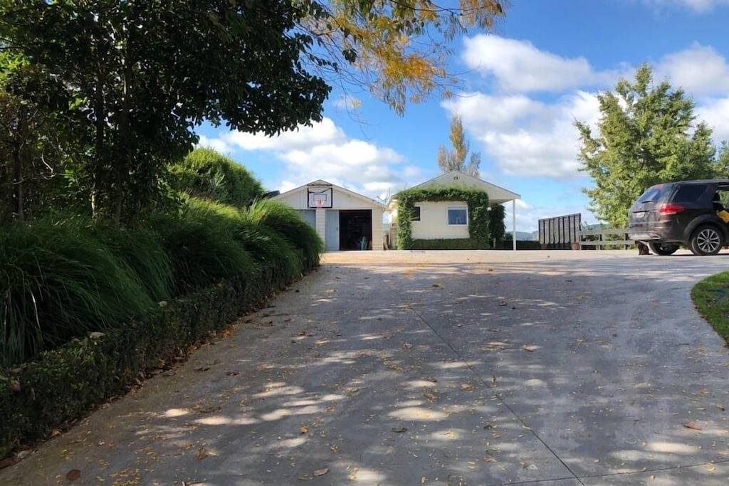 Atemberaubende Aussicht auf die Landschaft in Cambridge (NZ), Waikato