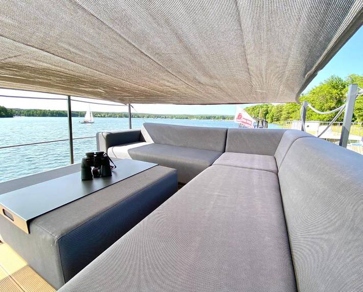 Boot für 4 Personen, mit Terrasse und Ausblick in Berlin Umland - 4
