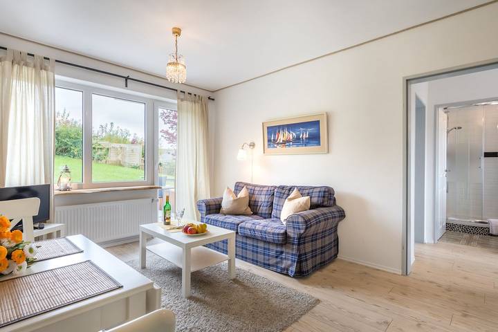 Ferienwohnung für 2 Personen, mit Terrasse und Garten
