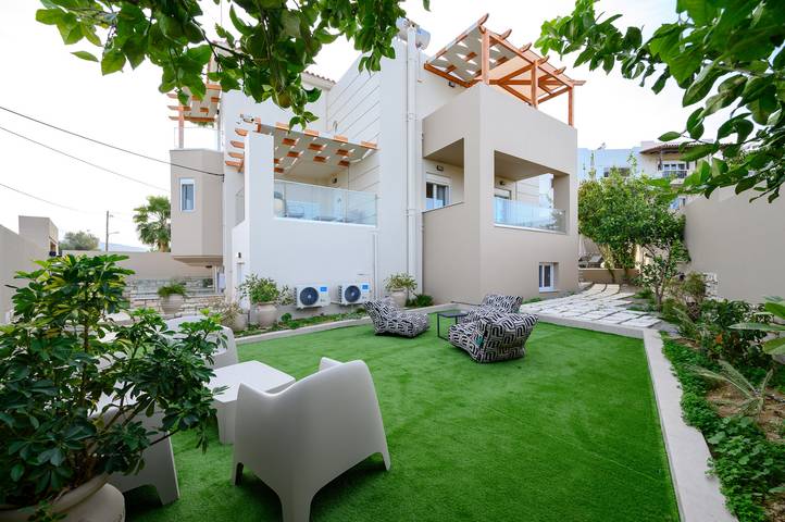 Casa de férias para 12 pessoas, com jardim em Creta