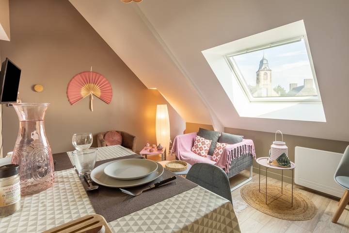 Location de vacances pour 2 personnes, avec jardin à Saint-Coulomb