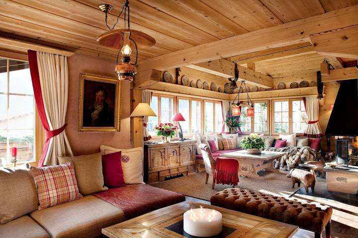Ferienhaus für 11 Personen, mit Balkon und Terrasse sowie Garten in Klosters