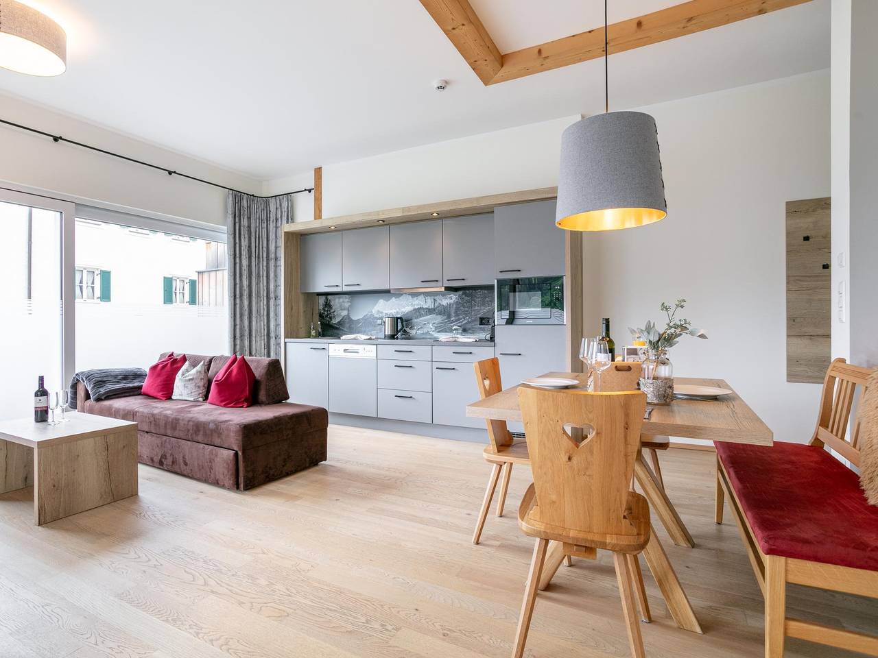 Ganze Wohnung, Wohnung mit privater Sauna und großer Terrasse in Haus, Schladming-Dachstein