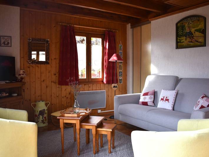Chalet pour 6 personnes, avec Terrasse et Jardin