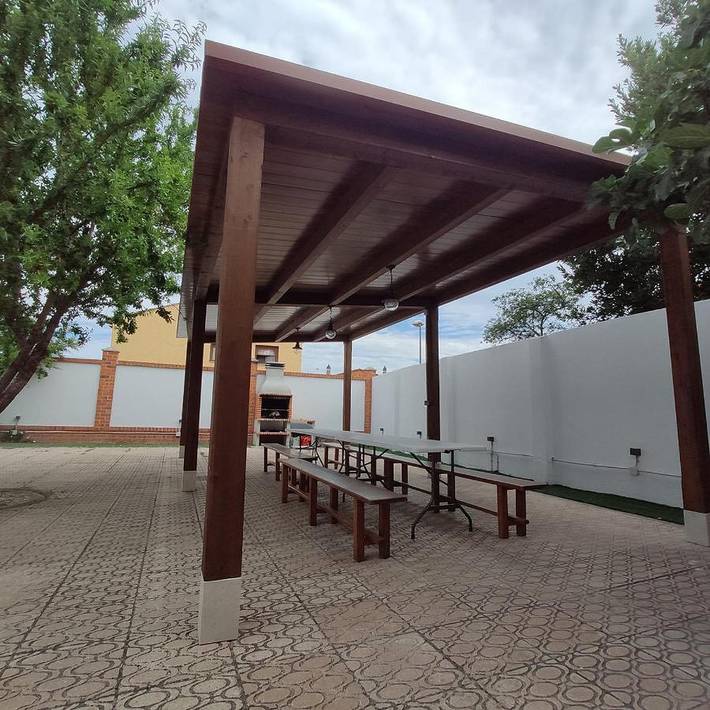 Casa rural con piscina para 16 personas, con vistas y piscina para niños además de jardín y piscina en Provincia de Valladolid - 4