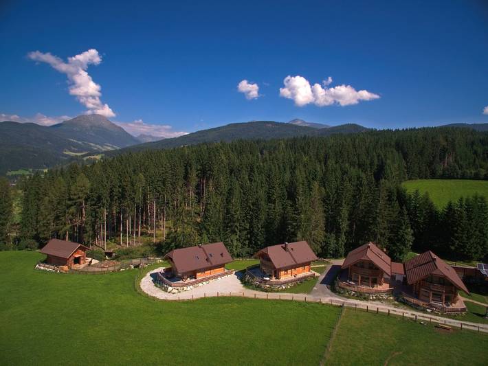 Chalet für 2 Personen, mit Balkon und Terrasse sowie Garten und Sauna in Tamsweg