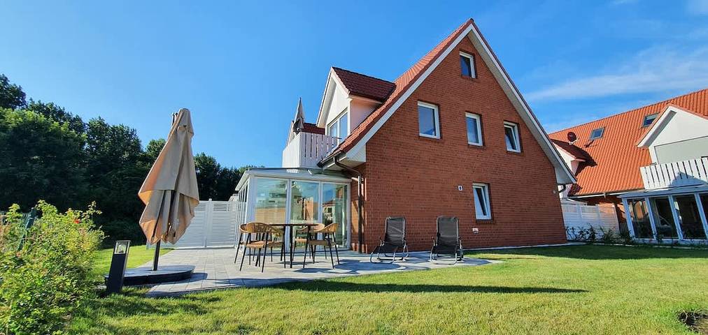Ferienwohnung für 4 Personen, mit Garten und Sauna, kinderfreundlich auf der Halbinsel Wittow