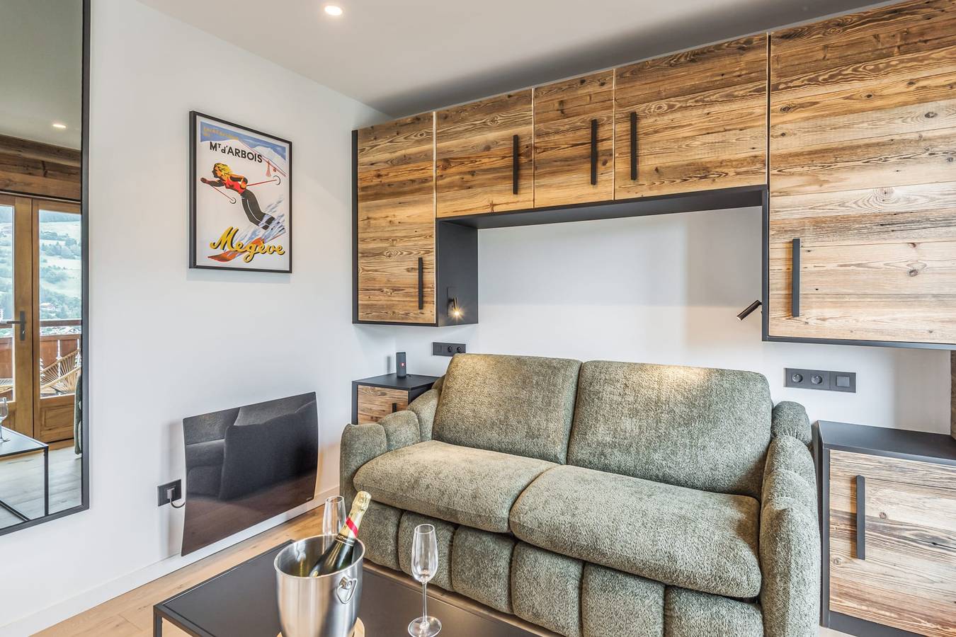 Estudio entero, Studio Belvédère - Welkeys in Megève, Pays du Mont-Blanc