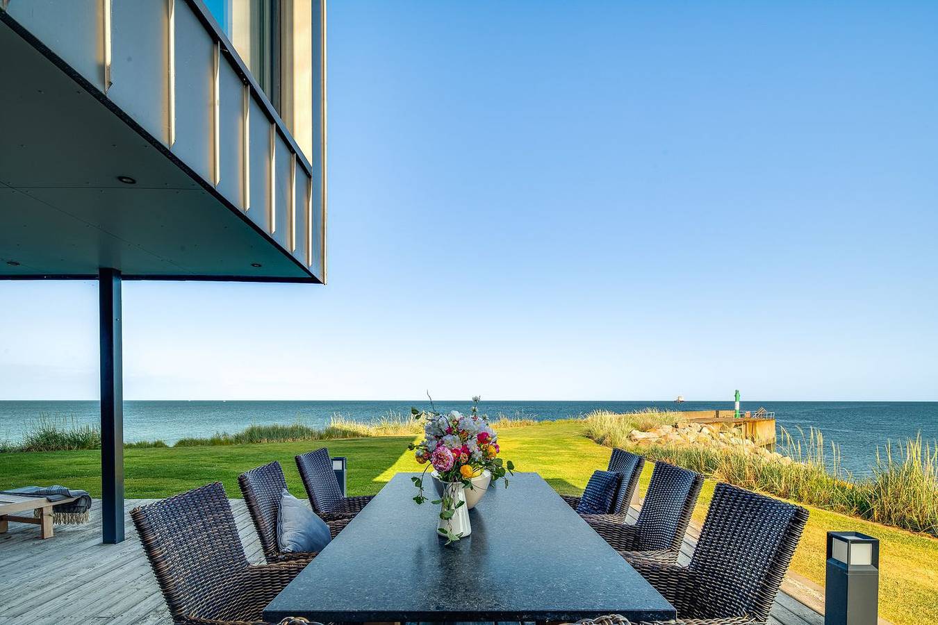 Privates Ostsee-Ferienhaus "Kap Baltic Sea" auf großem Wassergrundstück in Olpenitz, Kappeln